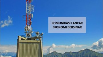 Komunikasi Di Timur Lancar, Ekonomi Indonesia Bersinar