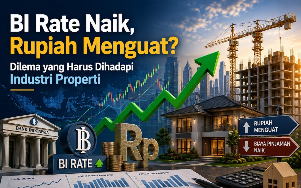 BI Rate Naik, Rupiah Menguat? Dilema yang Harus Dihadapi Industri Properti